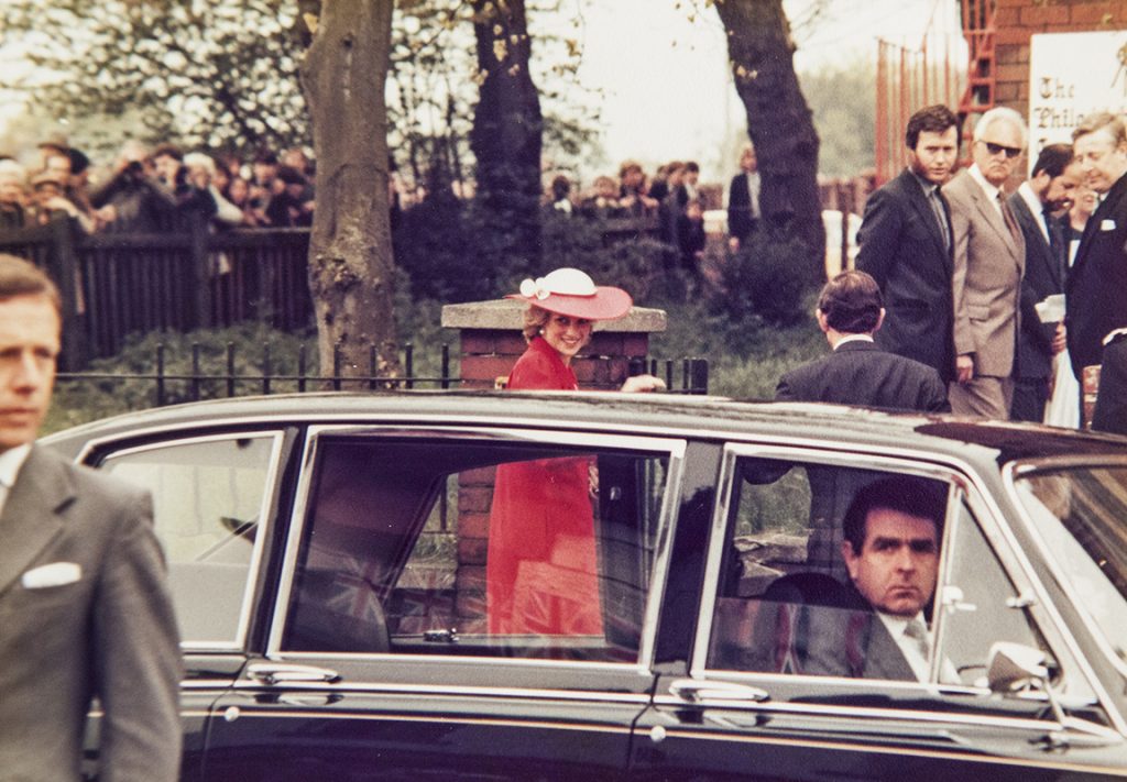 H.R.H PRINCESS DIANA – MEETS DAVID LAWSON