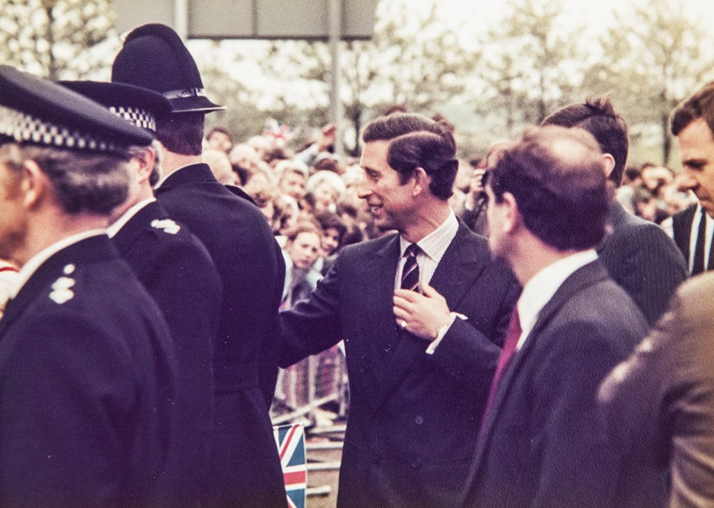 H.R.H PRINCE CHARLES – MEETS DAVID LAWSON