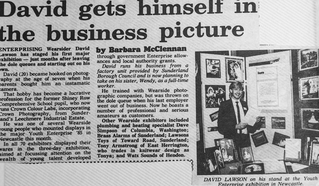 DAVIDS IN THE NEWS – OUR FIRST COMMERCIAL EXHIBITION