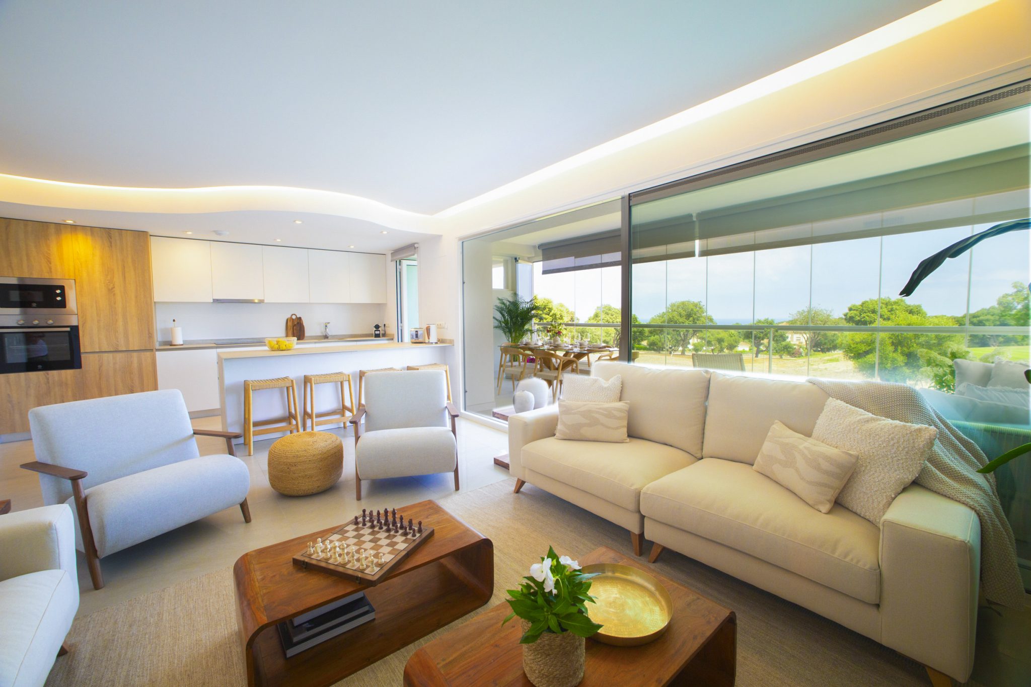 Curated visual reference: Green Performance Apartments Reference: San Roque Club Emerald Greens Apartment Photography